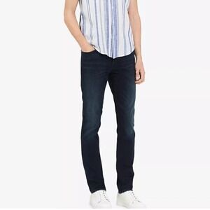 Calvin Klein Men's Boston Skinny-Fit Stretch Blue/Black Jeans 32x32‎